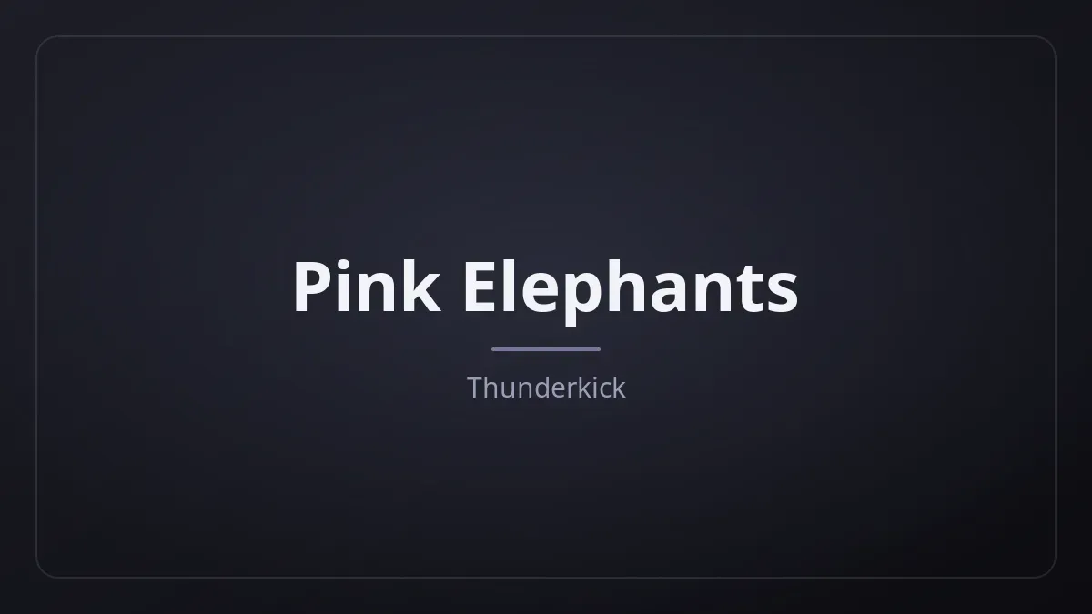 Pink Elephants dari Thunderkick