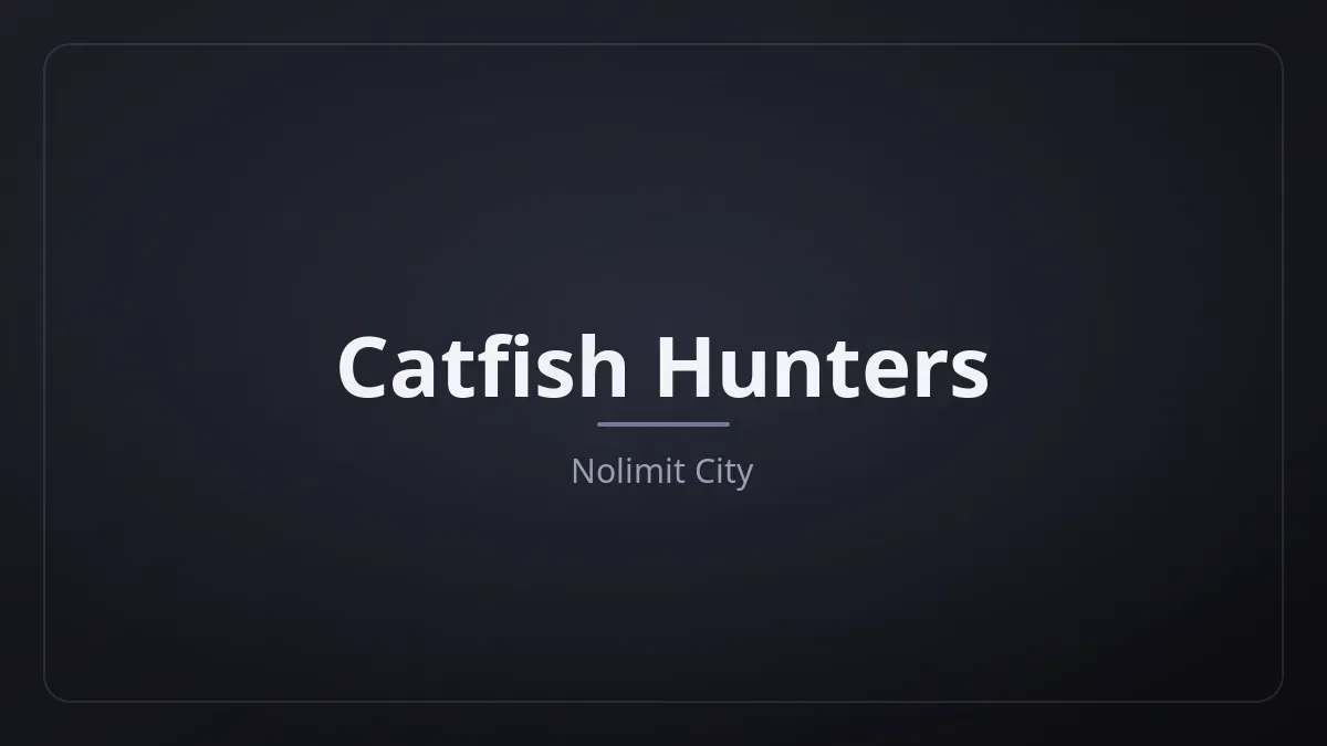 Catfish Hunters dari Nolimit City