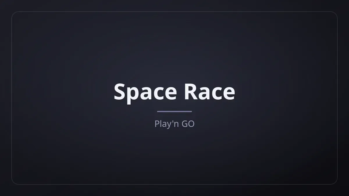 Space Race dari Play'n GO