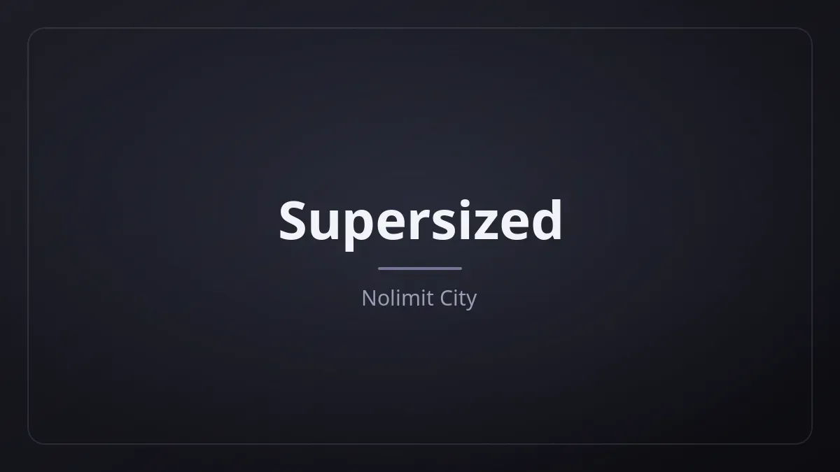 Supersized dari Nolimit City