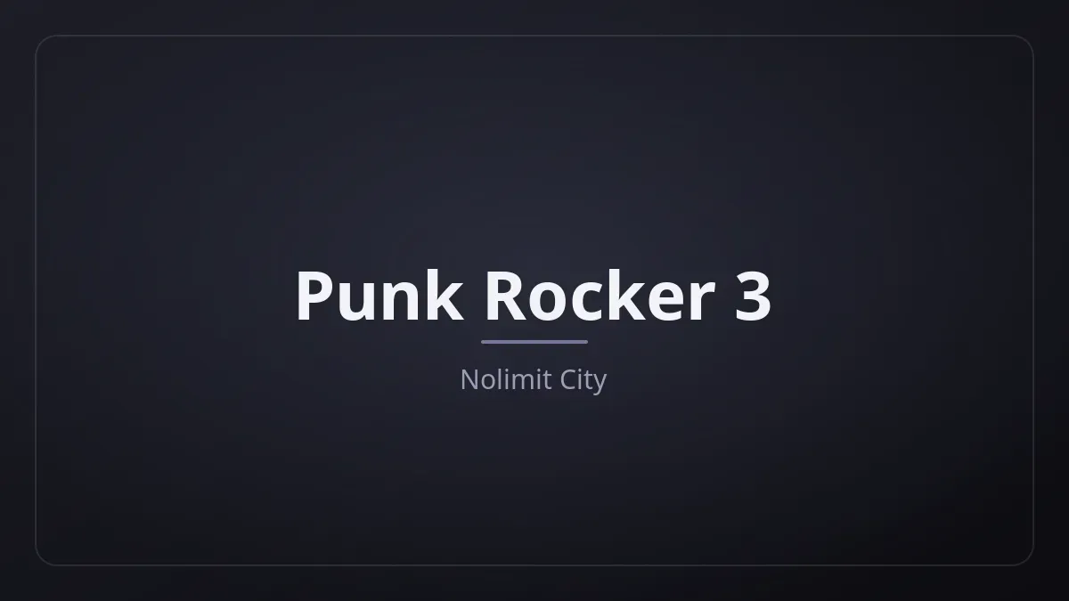 Punk Rocker 3 dari Nolimit City