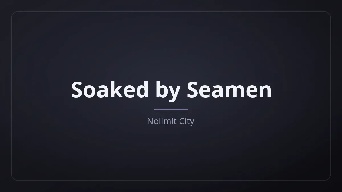 Soaked by Seamen dari Nolimit City
