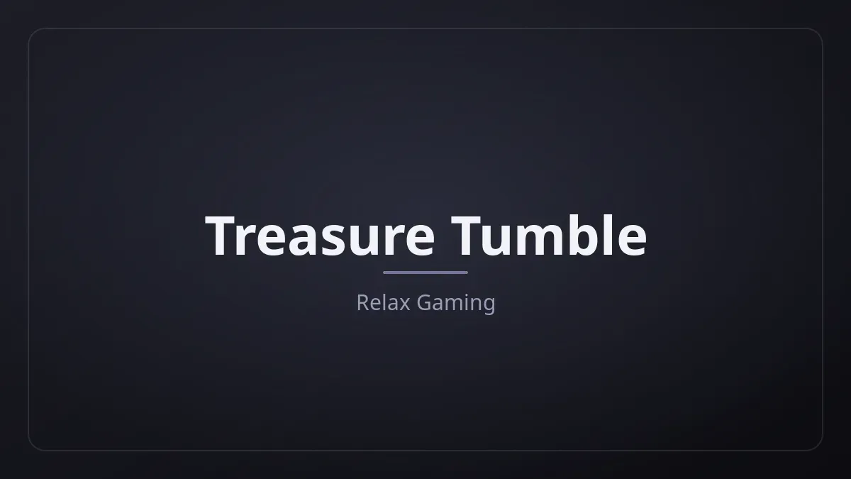 Treasure Tumble dari Relax Gaming