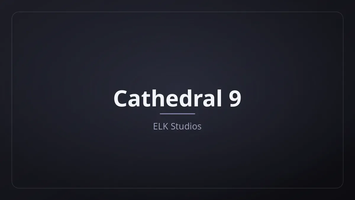 Cathedral 9 dari ELK Studios