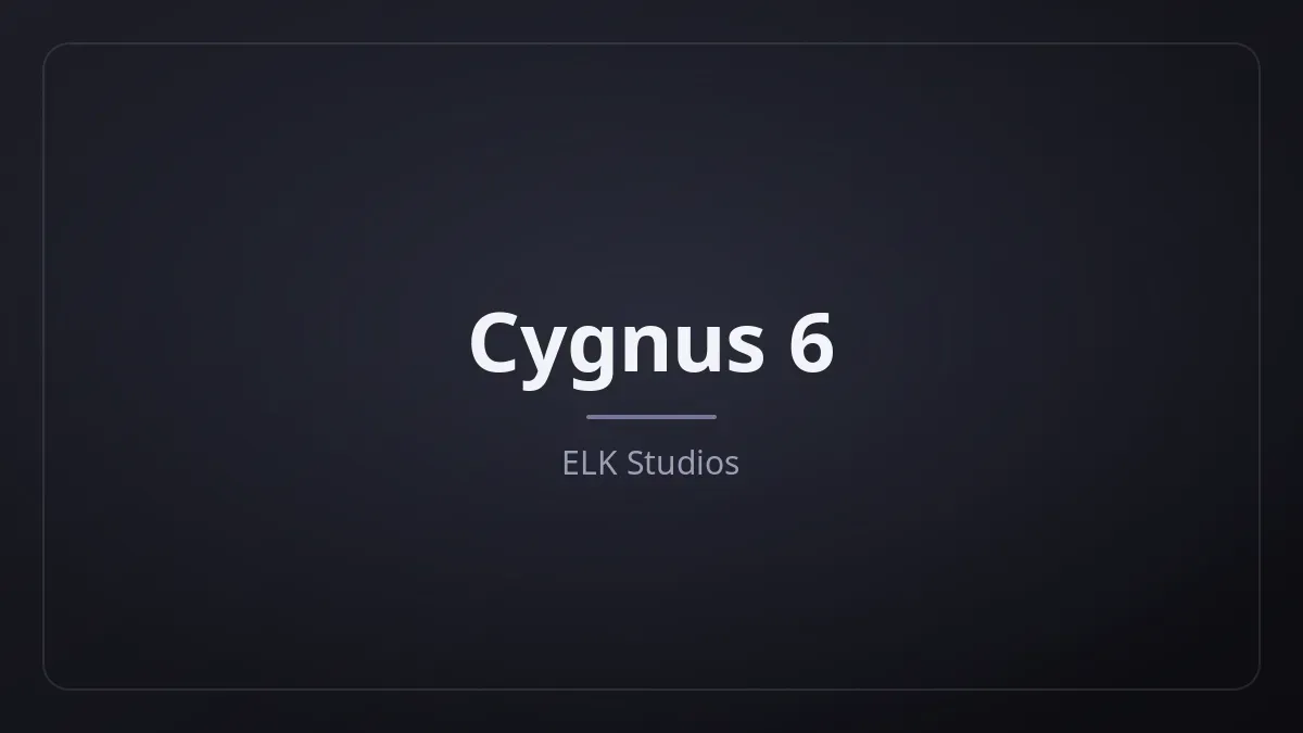 Cygnus 6 dari ELK Studios