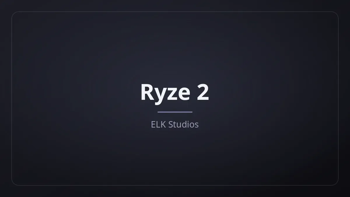 Ryze 2 dari ELK Studios