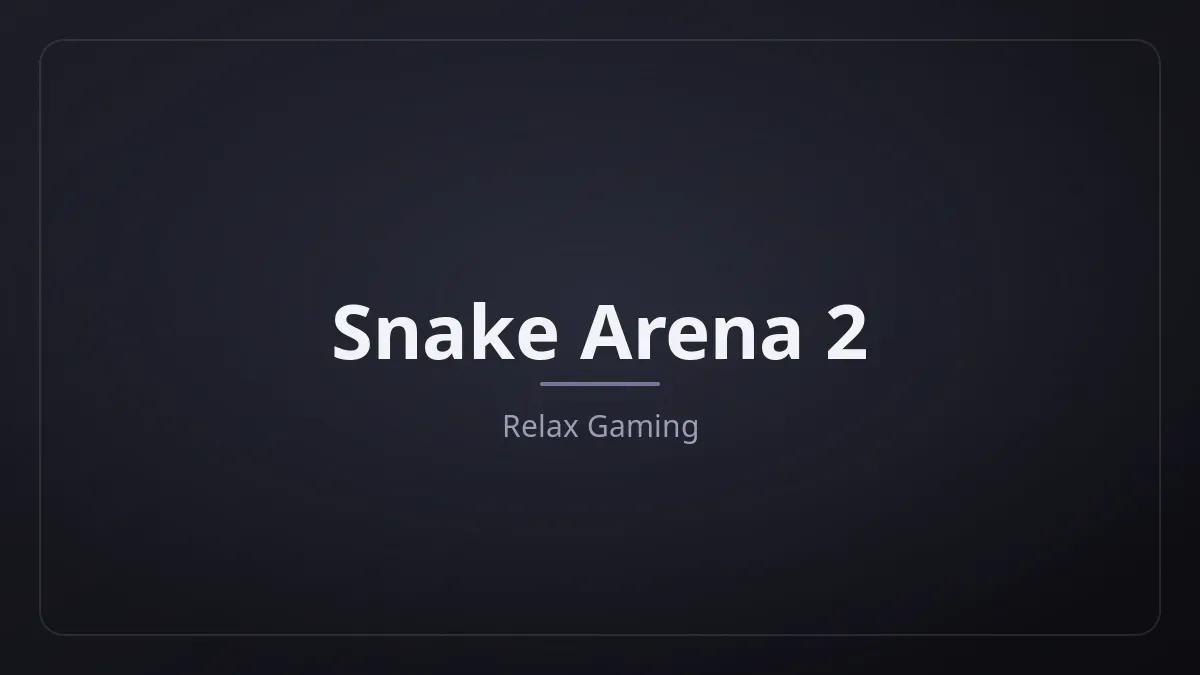 Snake Arena 2 dari Relax Gaming