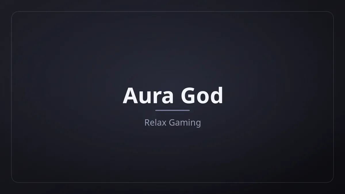 Aura God dari Relax Gaming