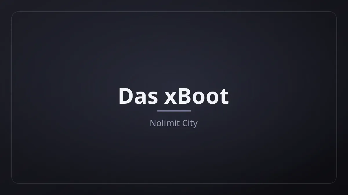 Das xBoot dari Nolimit City