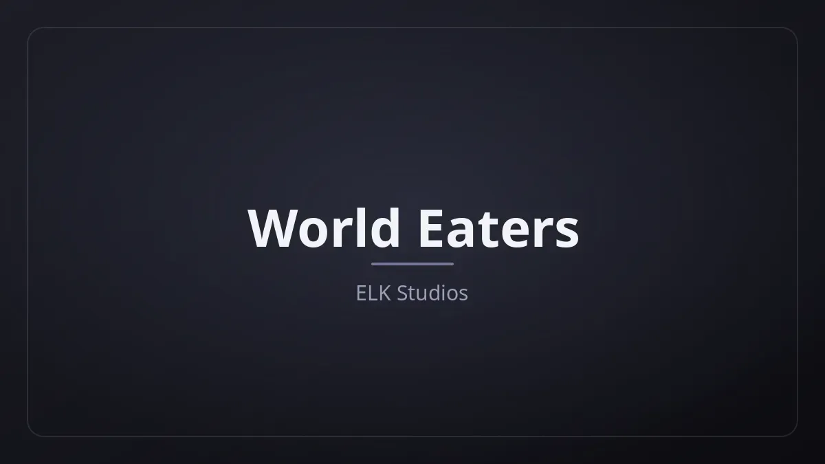 World Eaters dari ELK Studios