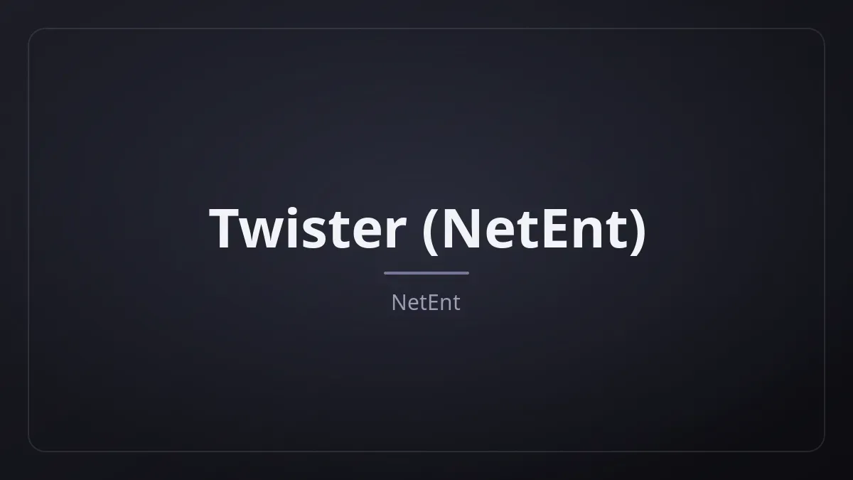Twister dari NetEnt